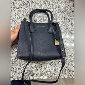 Michael Kors Mercer Pebble Leather Crossbody